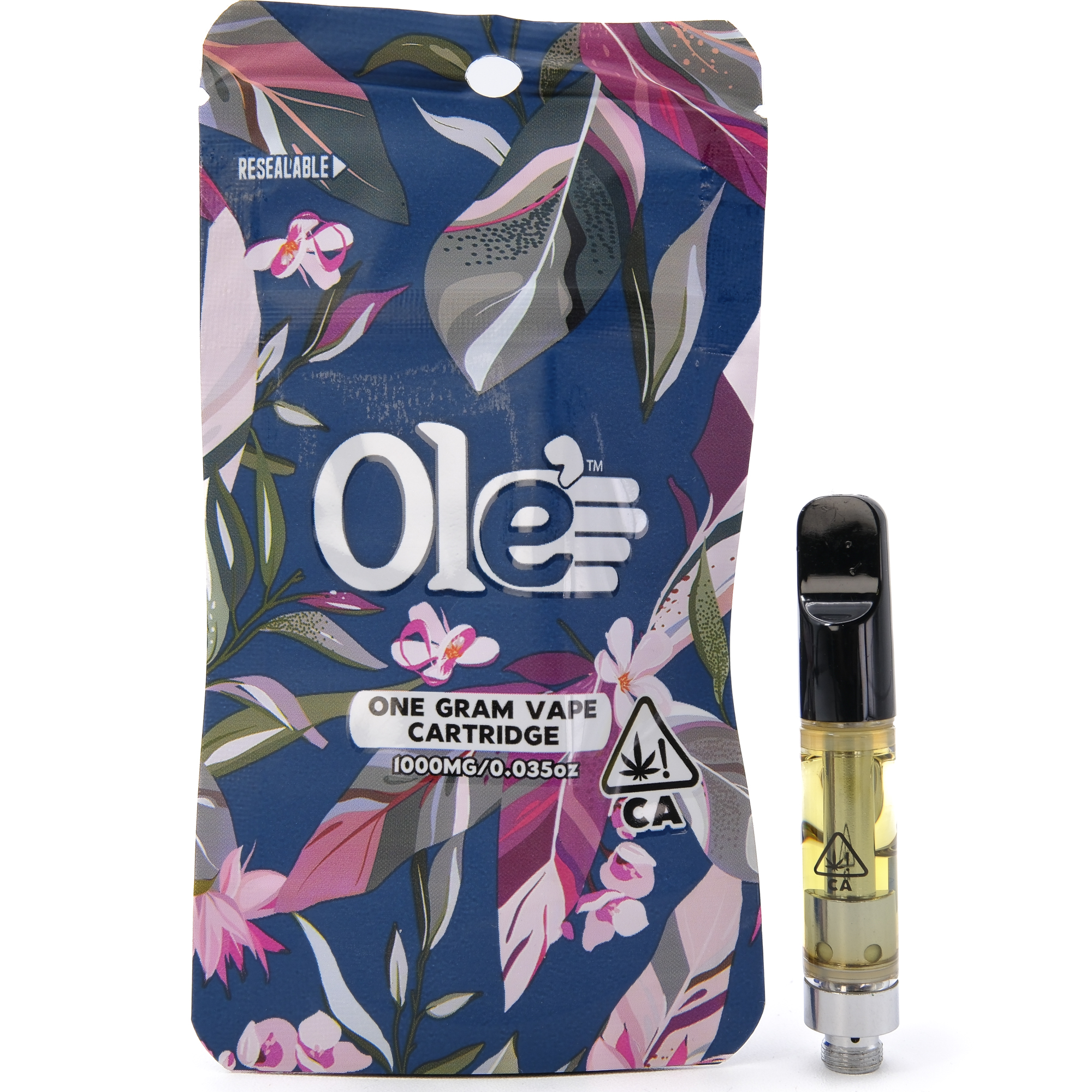 Photograph of product: Cherry OG 1g Distillate Cart - Ole' 4 Fingers