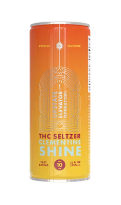 Photograph of product: Clementine Shine | TH-oui Seltzer | 10mg