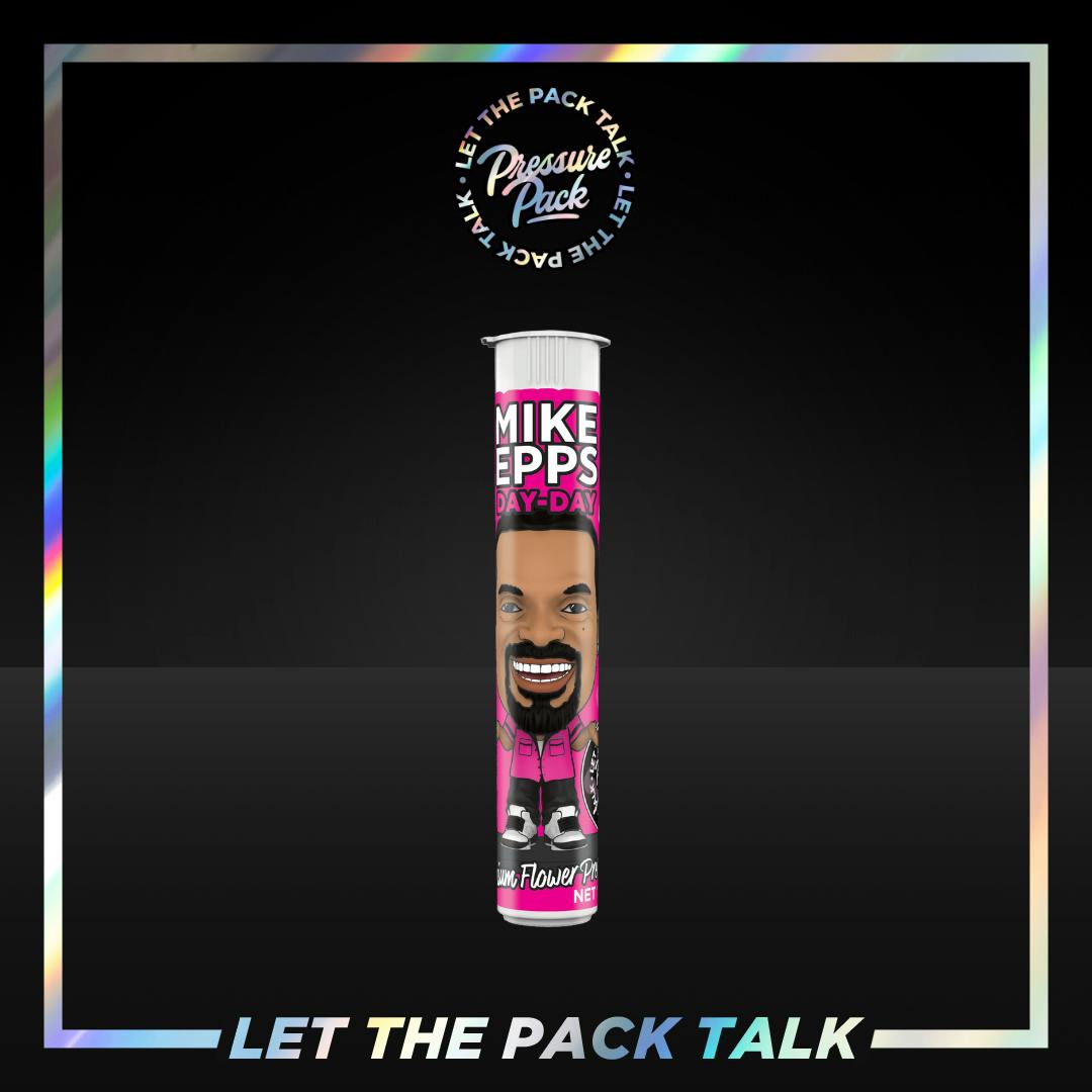 Photograph of product: PRESSURE PACK X MIKE EPPS | DAY DAY - PRE ROLL | HYBRID