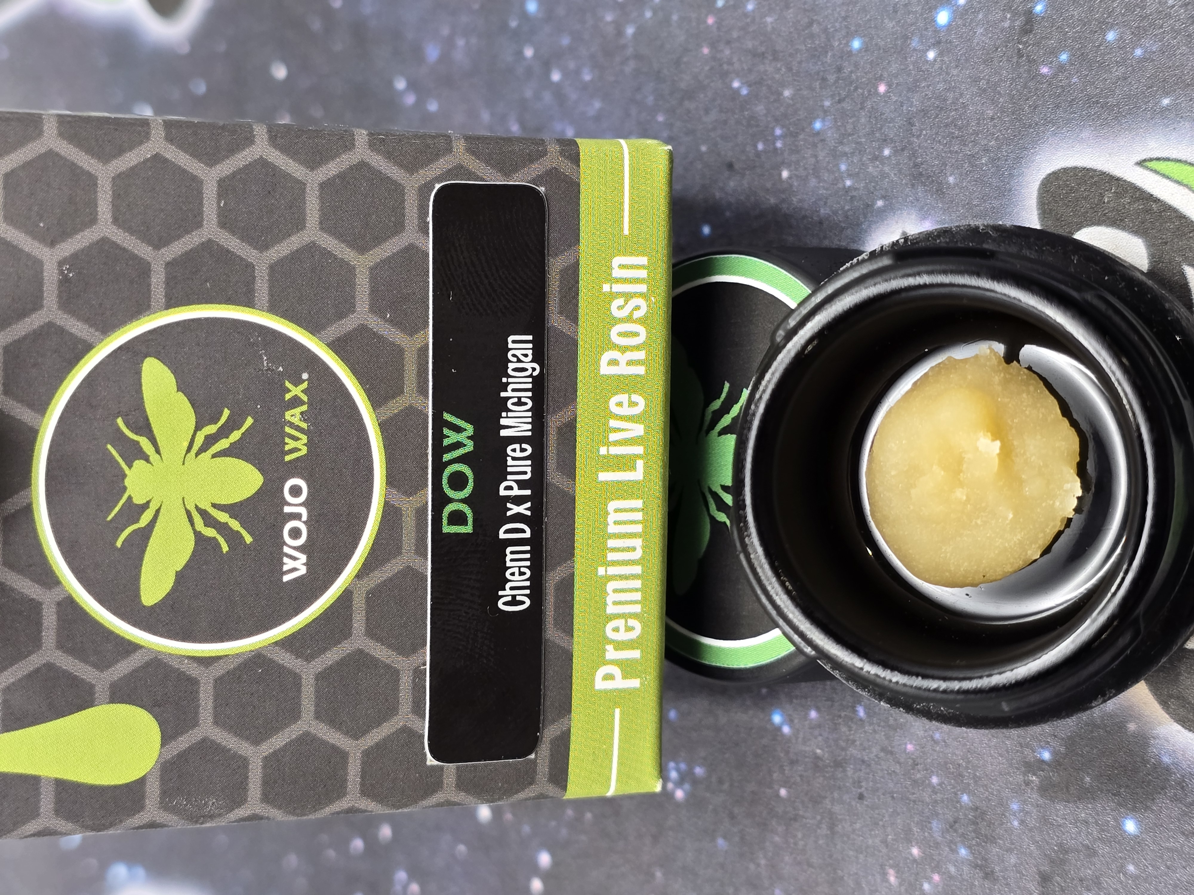 Photograph of product: Wojo | DOW Live Rosin