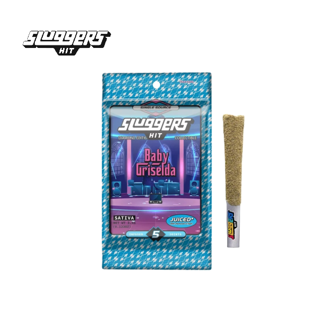 Photograph of product: BABY GRISELDA 3.5G INFUSED 5 PACK PREROLLS