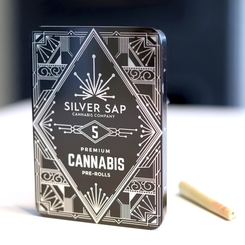 Photograph of product: Silver Sap Superboof 1g Prerolls 5pk