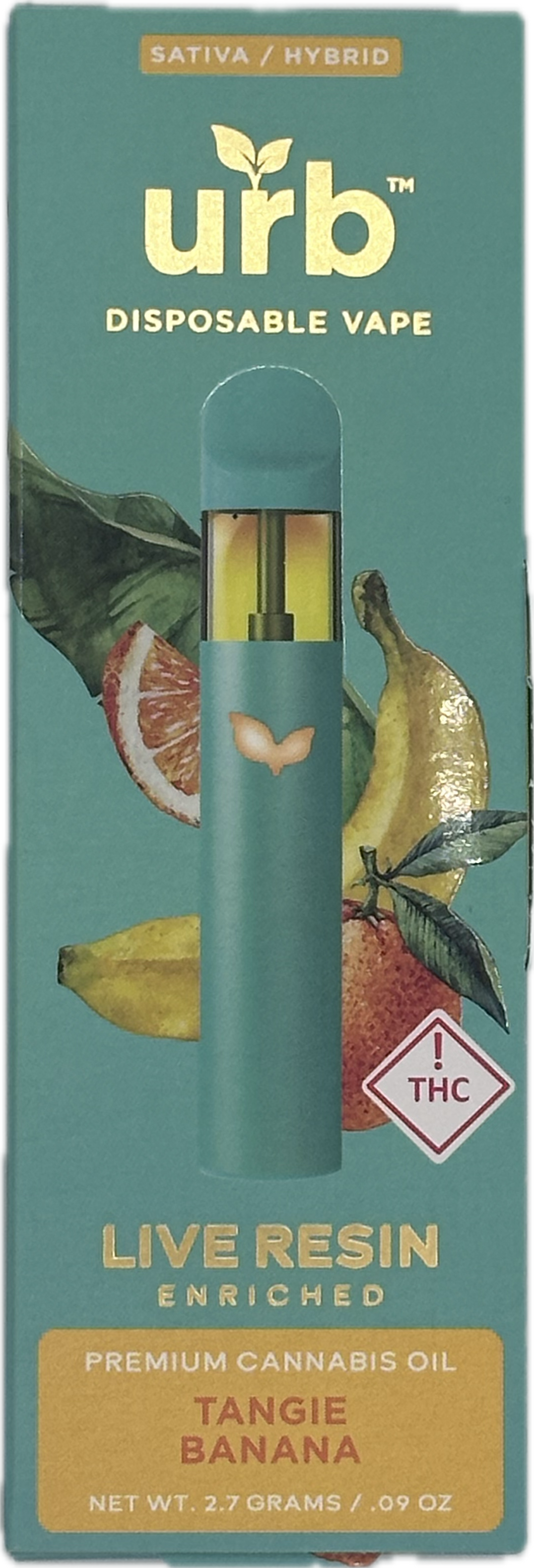 Photograph of product: Urb Tangie Banana 2.7g AIO