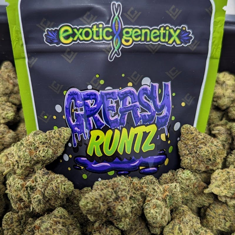 Photograph of product: Greasy Runtz - Flower 3.5g