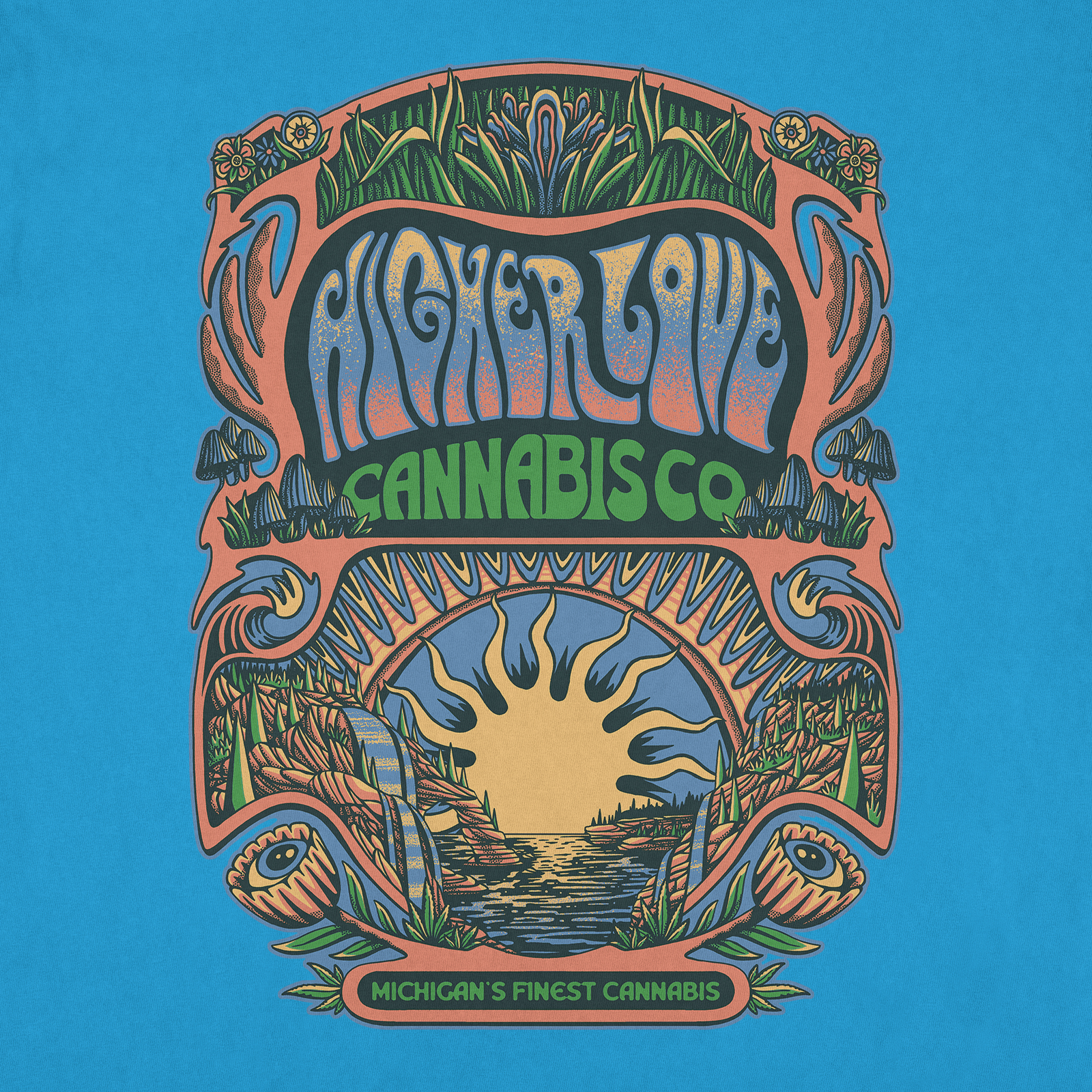 Photograph of product: Here Comes Sunshine Tee - Marine (XL)