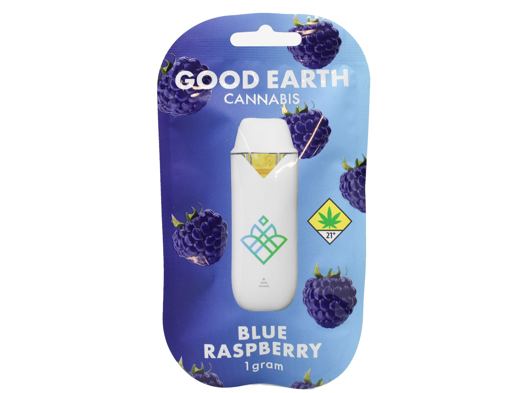 Photograph of Product: GEC Blue Raspberry Disposable Distillate Cart 45169