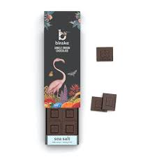 Photograph of product: Binske - Chocolate (68% Cacao) - Sea Salt