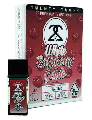 Photograph of product: WHITE RASPBERRY GELATO POD 1G D1