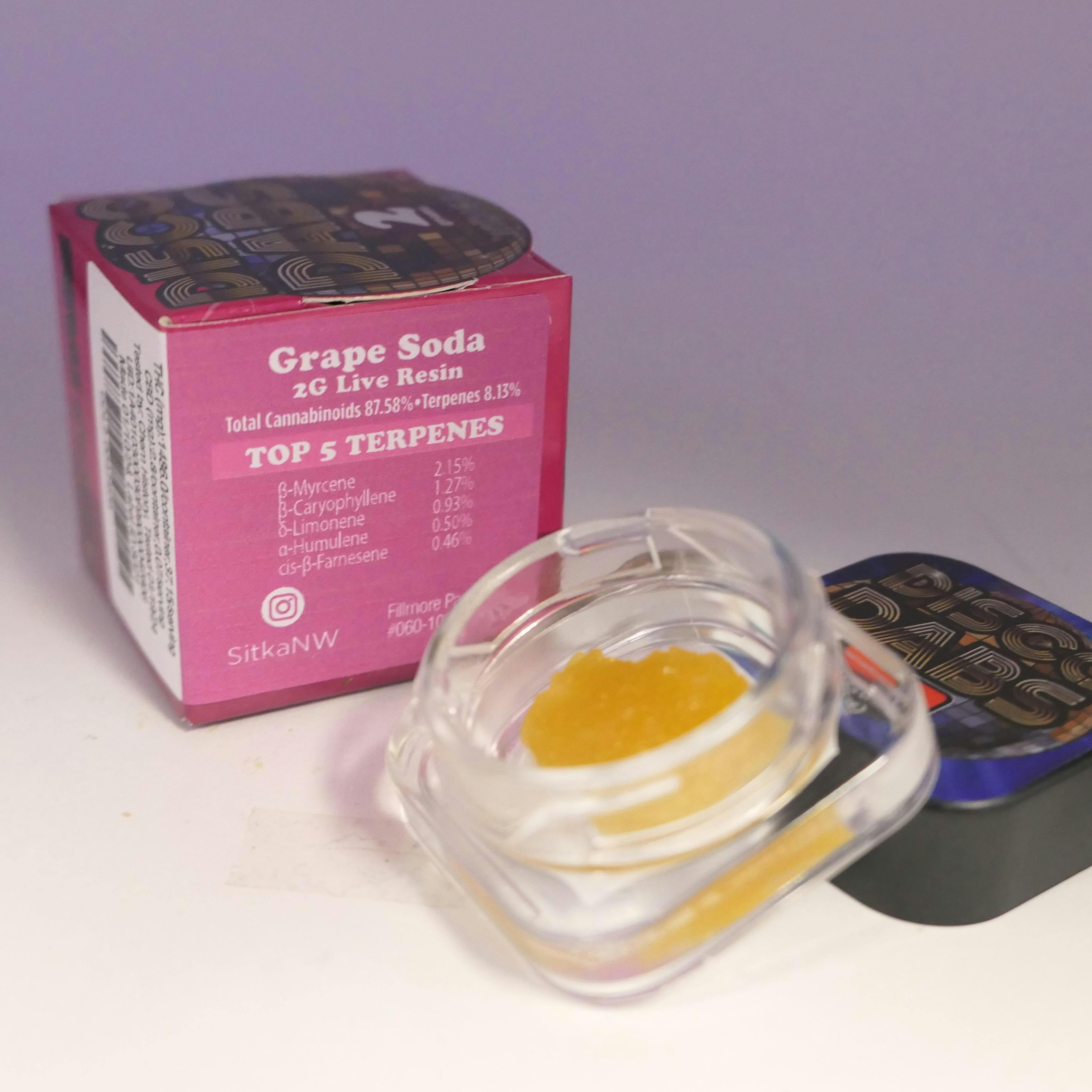 Photograph of product: Disco 2g LR - Grape Soda