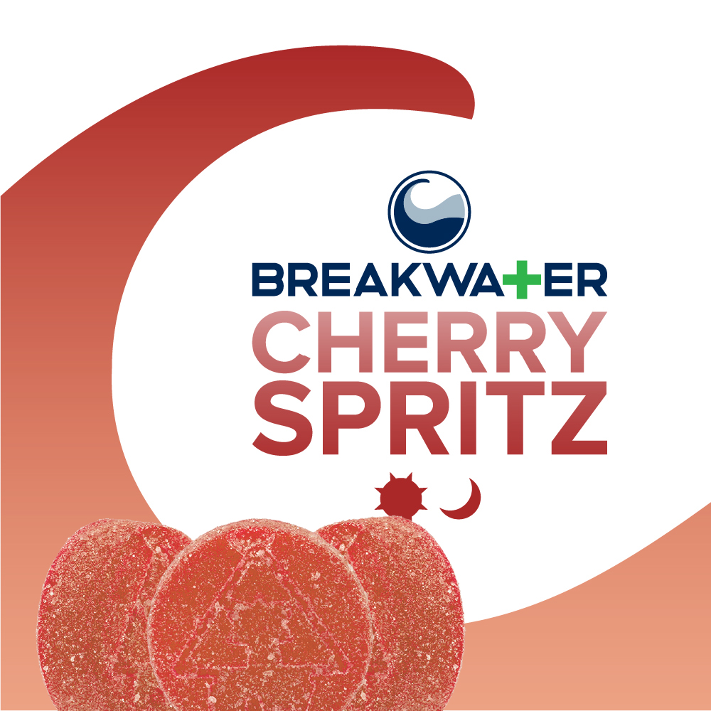 Photograph of product: Cherry Spritz Gummies (10pk) (100mg)