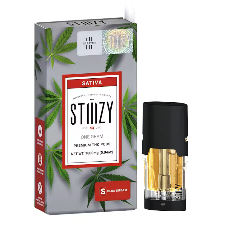 Photograph of product: Stiiizy Blue Dream NDT Pod Rec