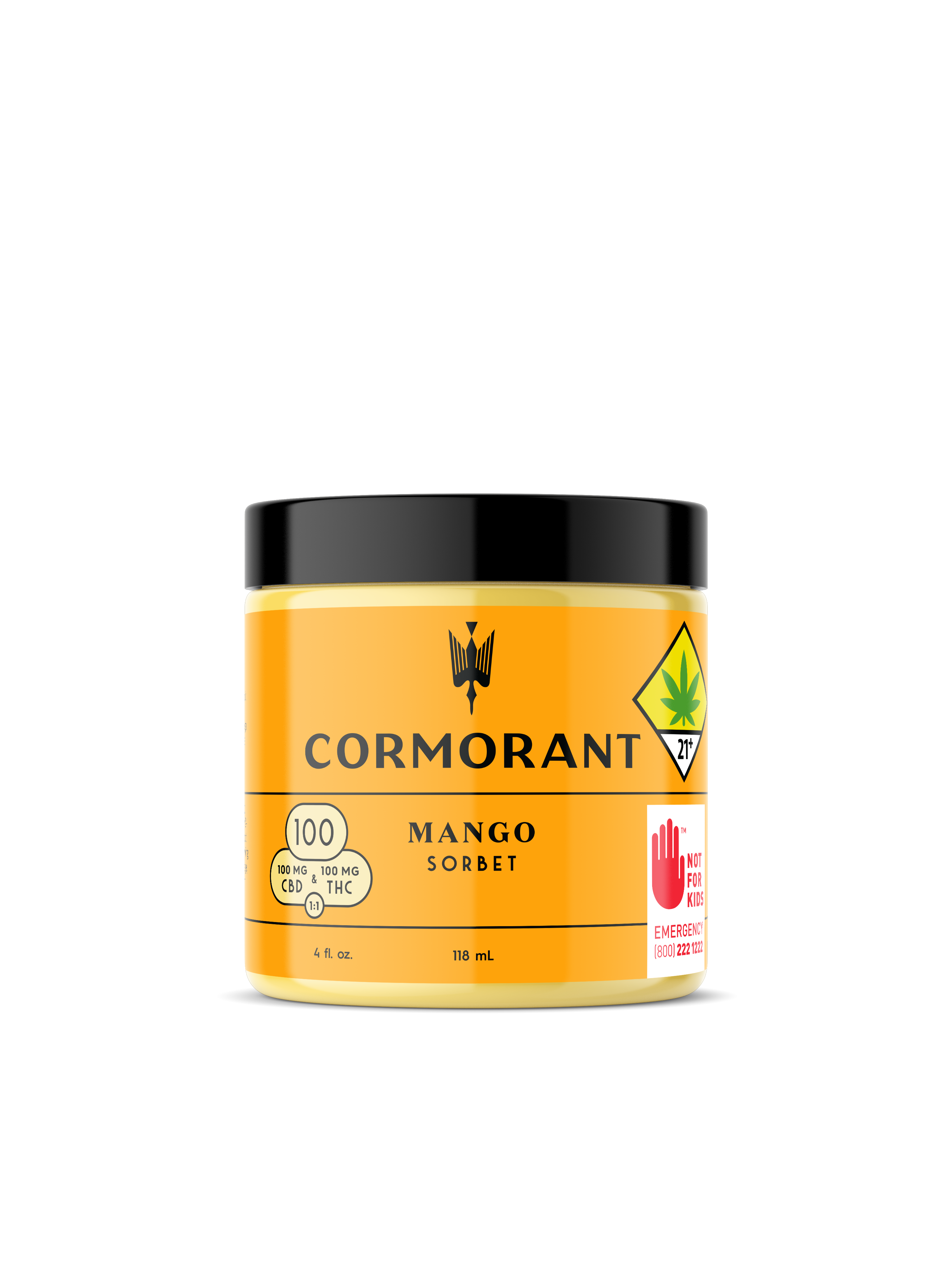 Photograph of product: Cormorant - Mango 1:1 Sorbet (100mg)
