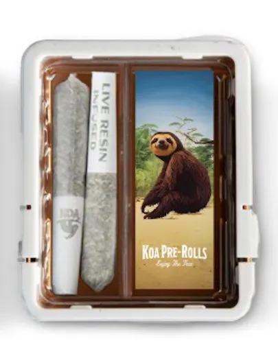 Photograph of product: Queen Of the South | 2pk infused Pre Rolls | .7g