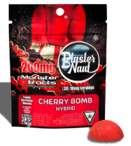 Photograph of product: Cherry Bomb | Blaster Naut | Monster Xtracts | 200MG