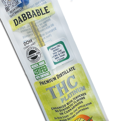 Photograph of product: Tahoe OG RSO Platinum 3-pack | 3g (DOH)