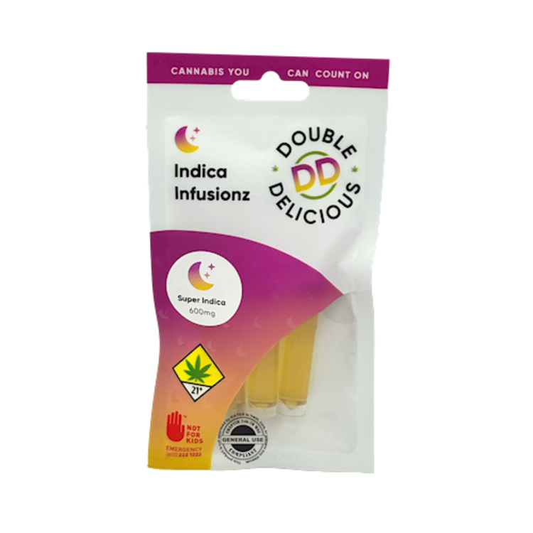 Photograph of product: DBLD Super Infusionz TH-oui 600mg - Oui'd 3pk .46oz