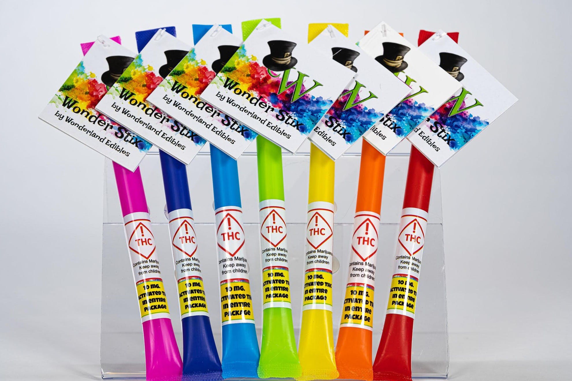 Photograph of product: WE | Sour Apple Stix | 50mg