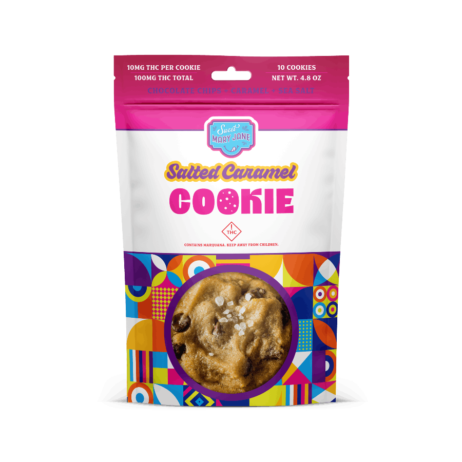 Photograph of product: Baked Goods 100mg - Sweet Mary Jane - Chocolate Chip Cookies Hybrid - 100mg