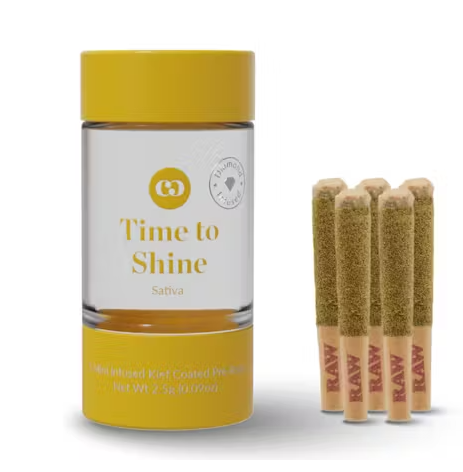 Photograph of product: COMMON CITIZEN DIAMOND DUST INFUSED PREROLL PACK (5X.5G) 2.5G