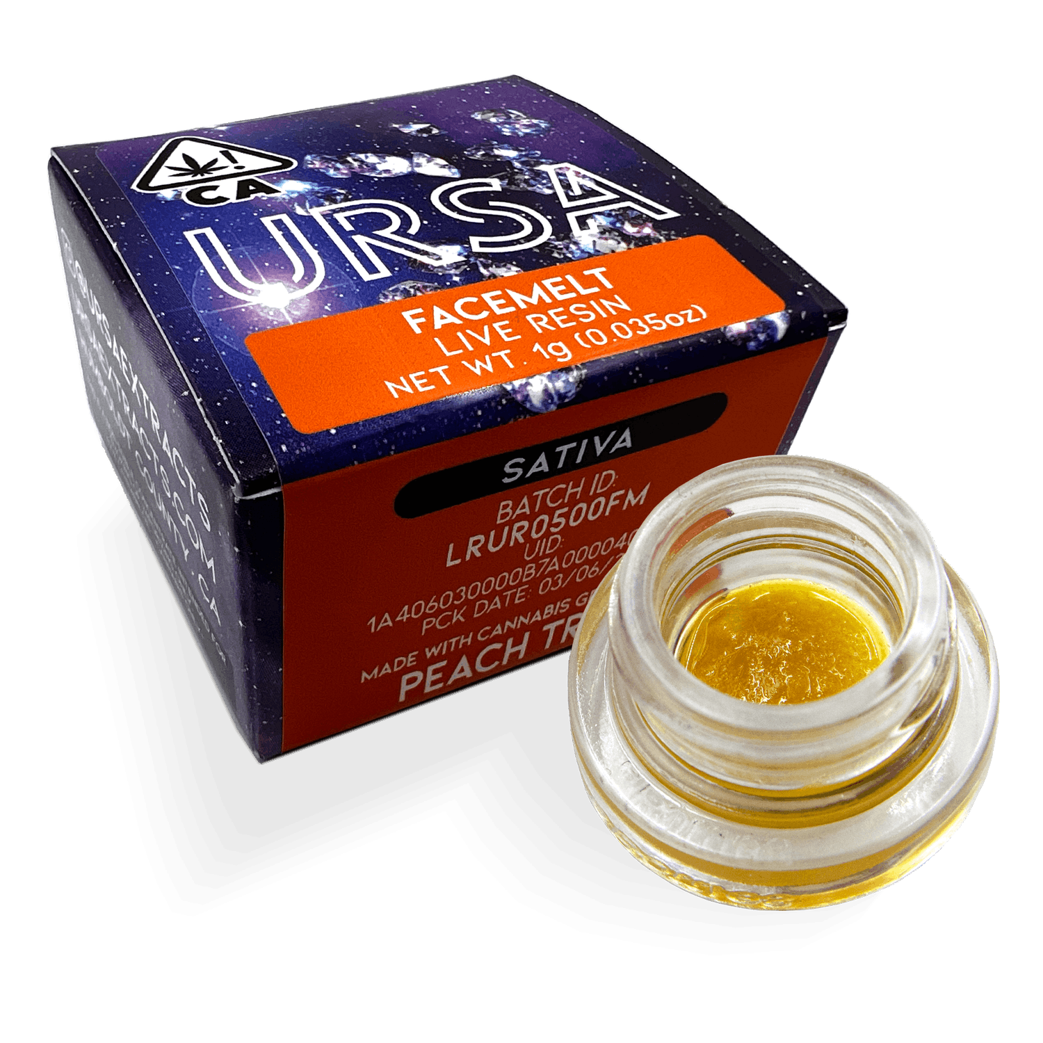 Photograph of product: Facemelt 1G Live Resin