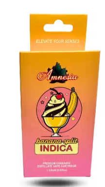 Photograph of product: Amnesia Cartridge | Grand Daddy Purp