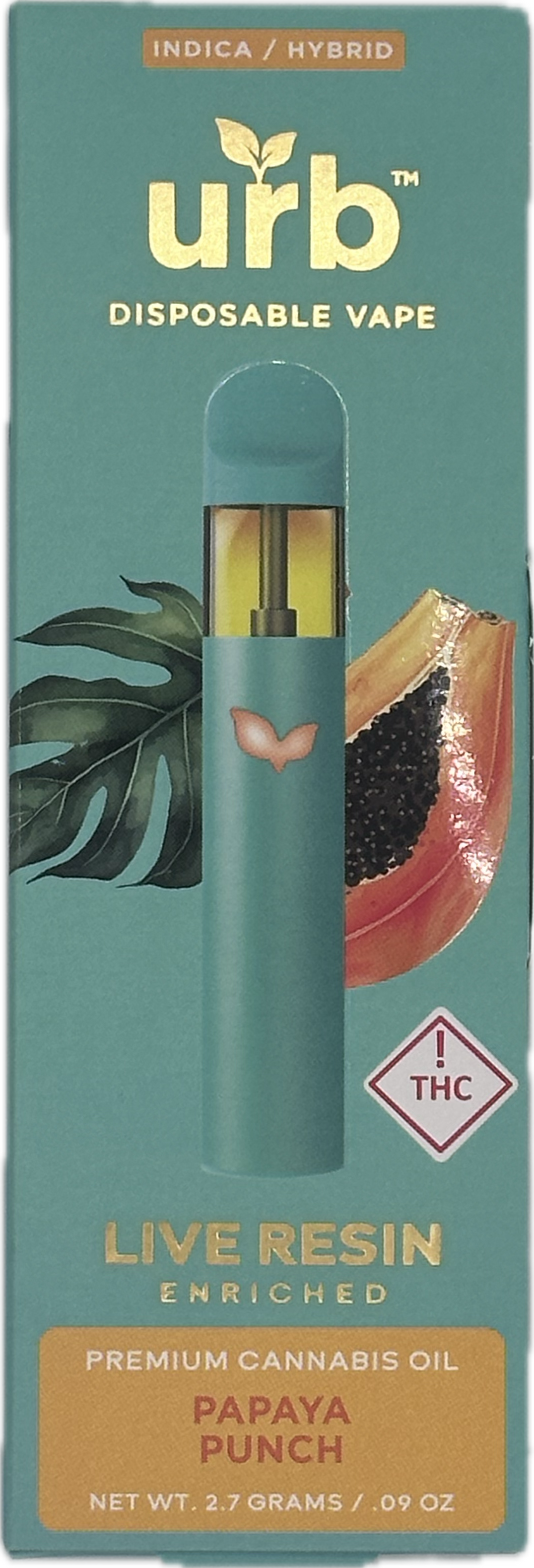 Photograph of product: Urb Papaya Punch 2.7g AIO