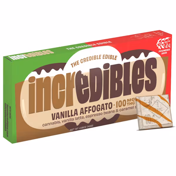 Photograph of product: Incredibles Vanilla Affogato Bar 5mg 20pc