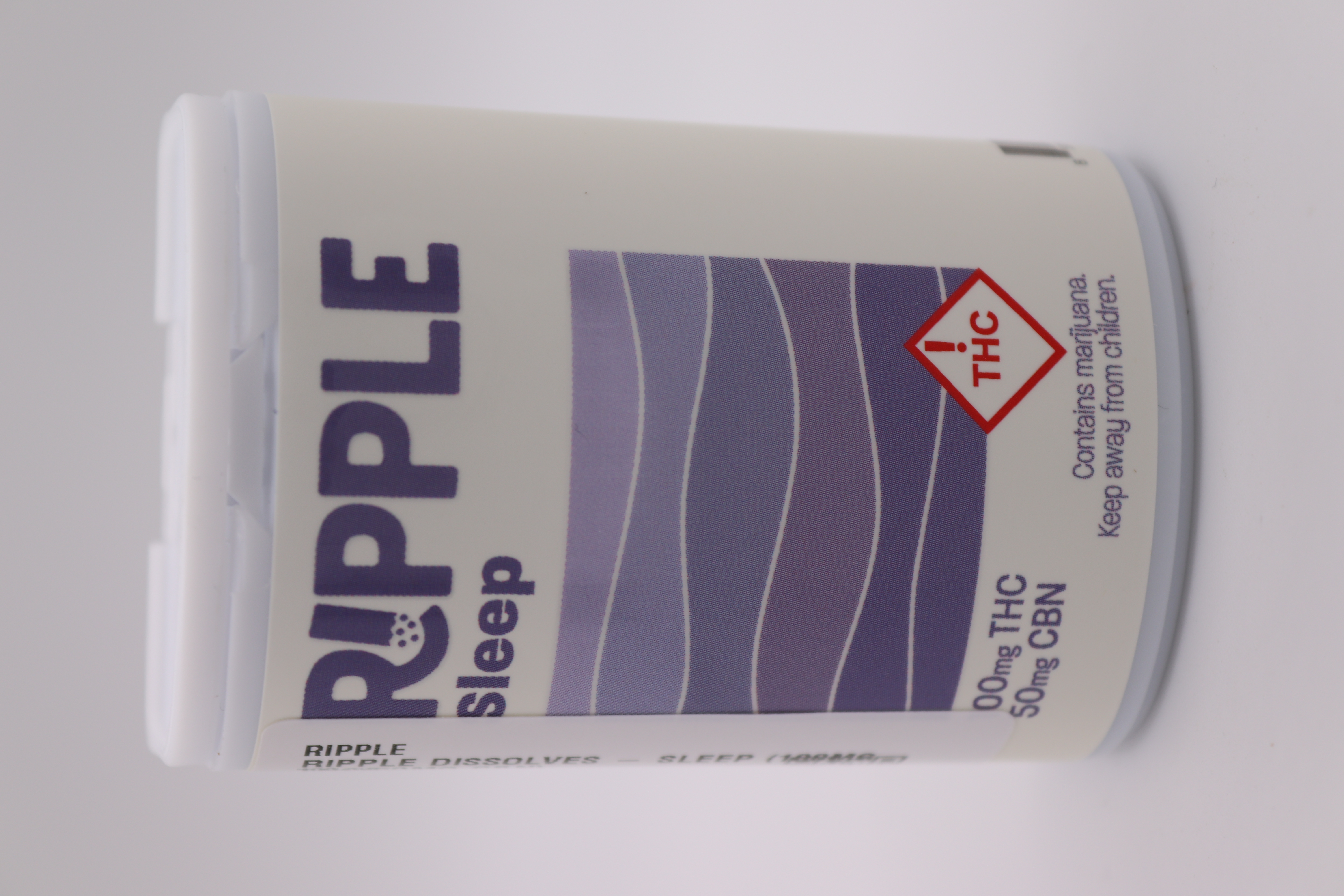 Photograph of product: RIPPLE DISSOLVES - SLEEP (100MG TH-oui/50MG CBN)