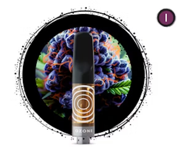 Photograph of product: Blackberry Kush | Cartridge | 0.5g