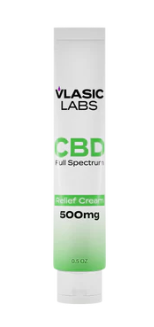 Photograph of product: VLASIC | CBD MINI RELIEF CREAM | CBD | REC