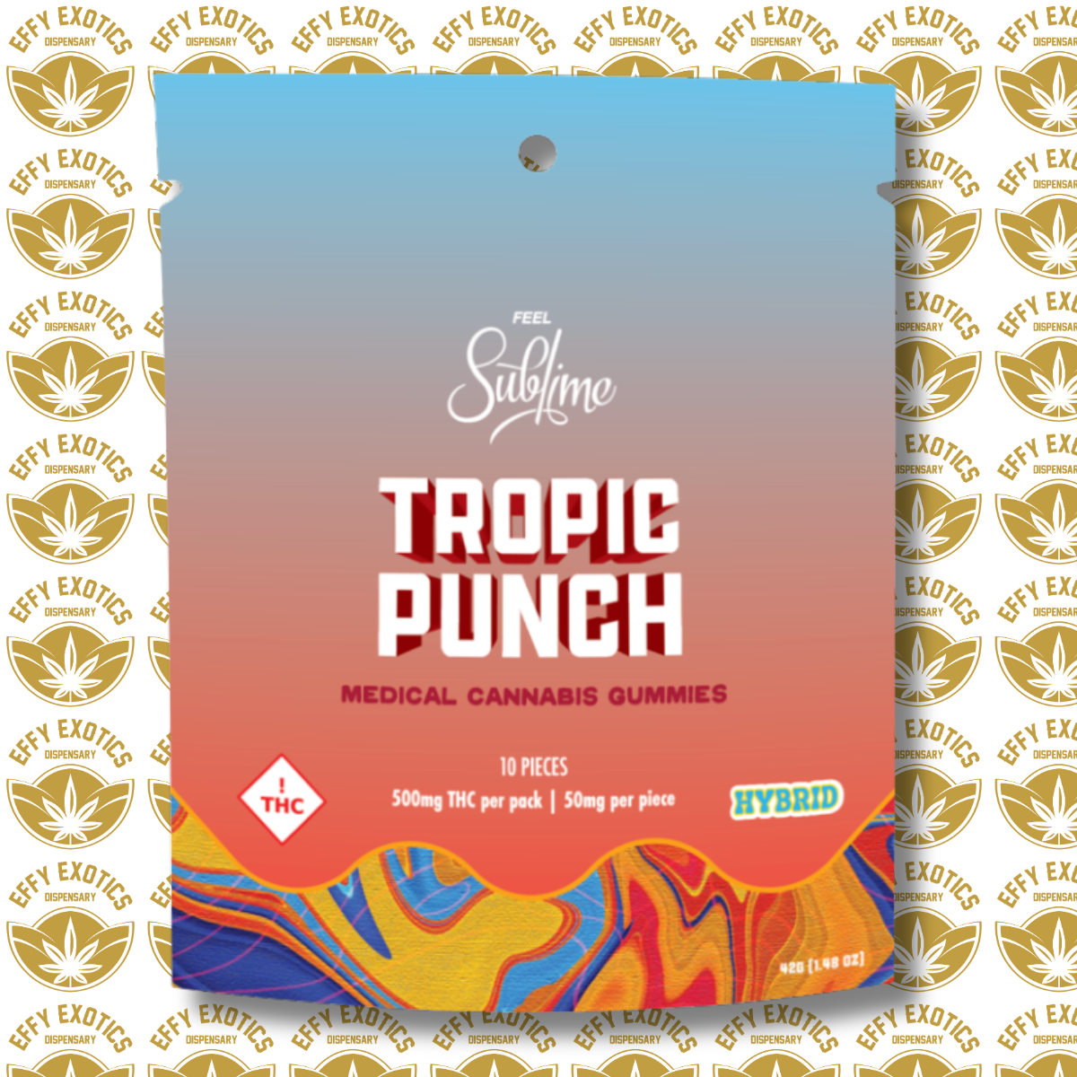 Photograph of product: Sublime - SL Tropic Punch Gummies