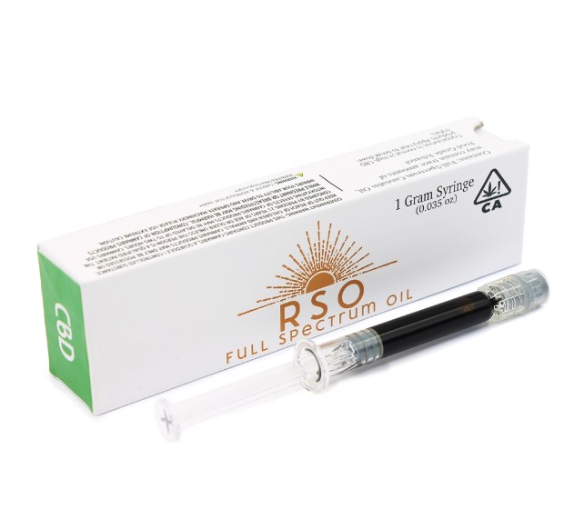 Photograph of product: Syringe Rso Cbd Full Spectrum Oil 1 G