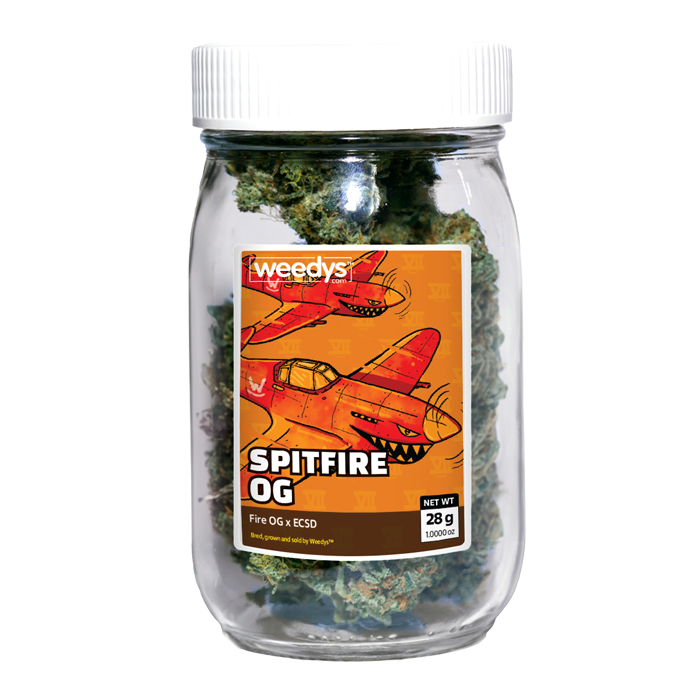Photograph of product: Spitfire OG | 1oz | Stash Jar - 28g