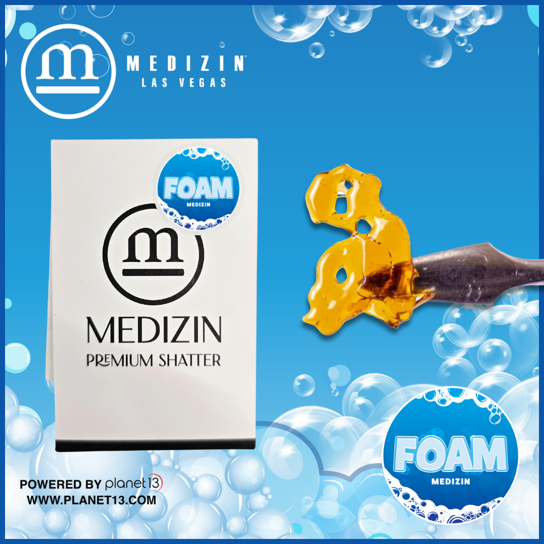 Photograph of product: Foam .5g Shatter