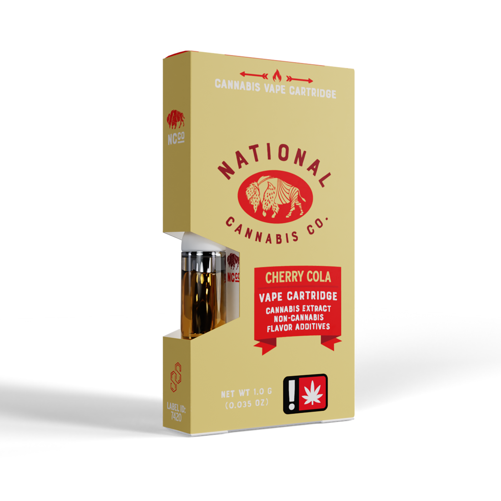Photograph of product: National Oui'd - Cherry Cola Cartridge