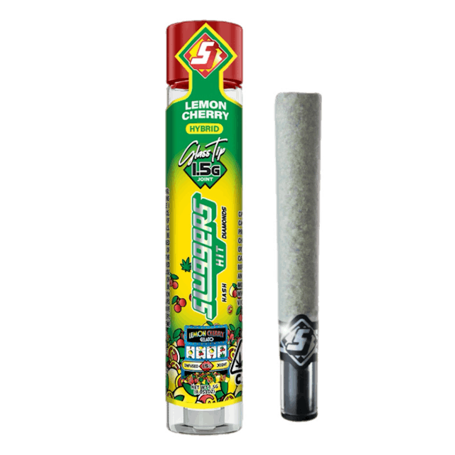 Photograph of product: LCG Diamond Infused Glass Tip Pre-Roll 1.5g - 