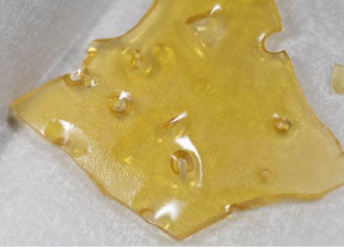 Photograph of product: Super Boof Live Resin Shatter