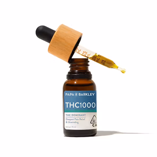 Photograph of product: [Papa & Barkley] Releaf TH-oui Tincture - 1000mg - 15mL