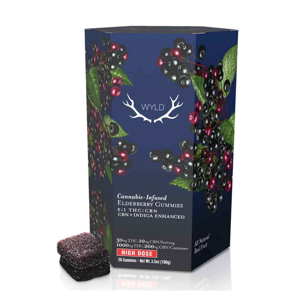 Photograph of product: Wyld | High Dose | Elderberry