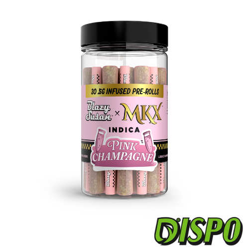 Photograph of product: Blazy Susan - Pink Champagne 30pk .5G Infused Pre-Rolls