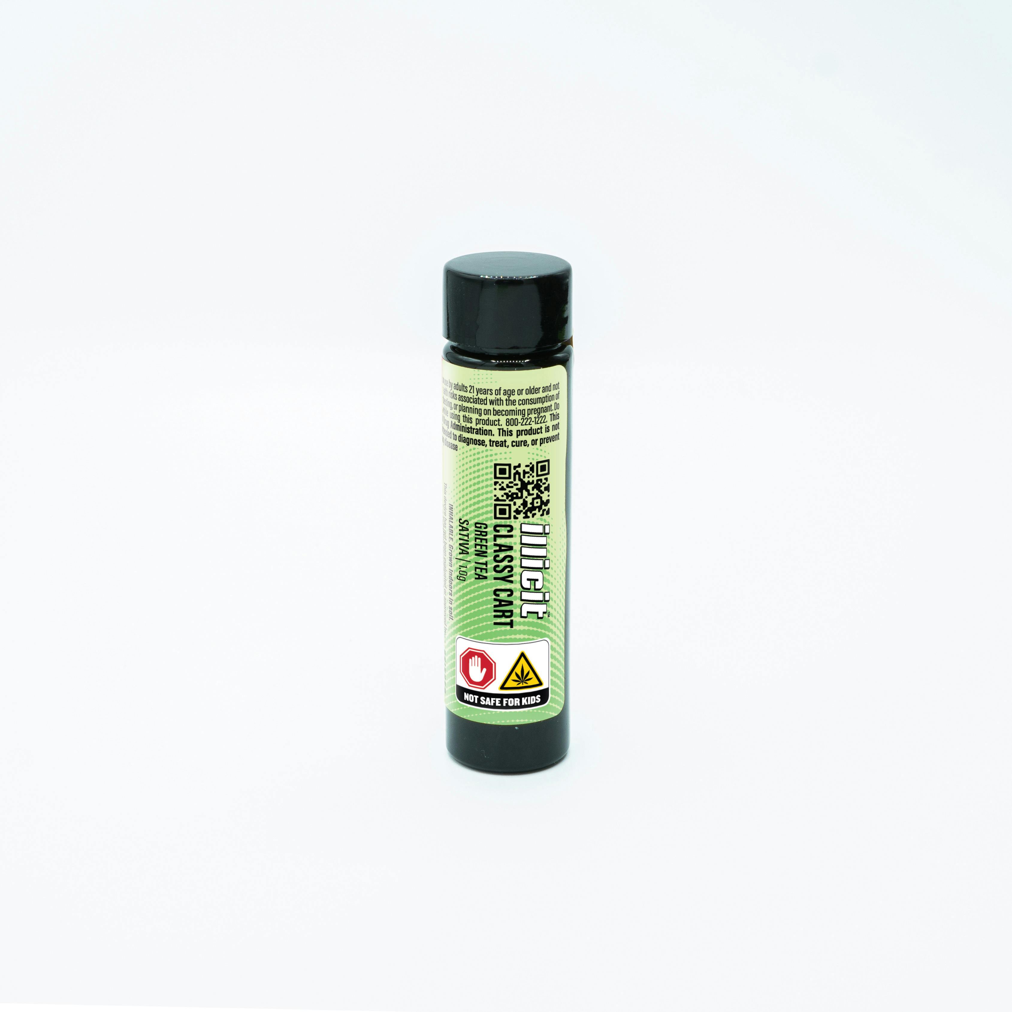 Photograph of product: Illicit Green Tea (S) Cartridge 1g