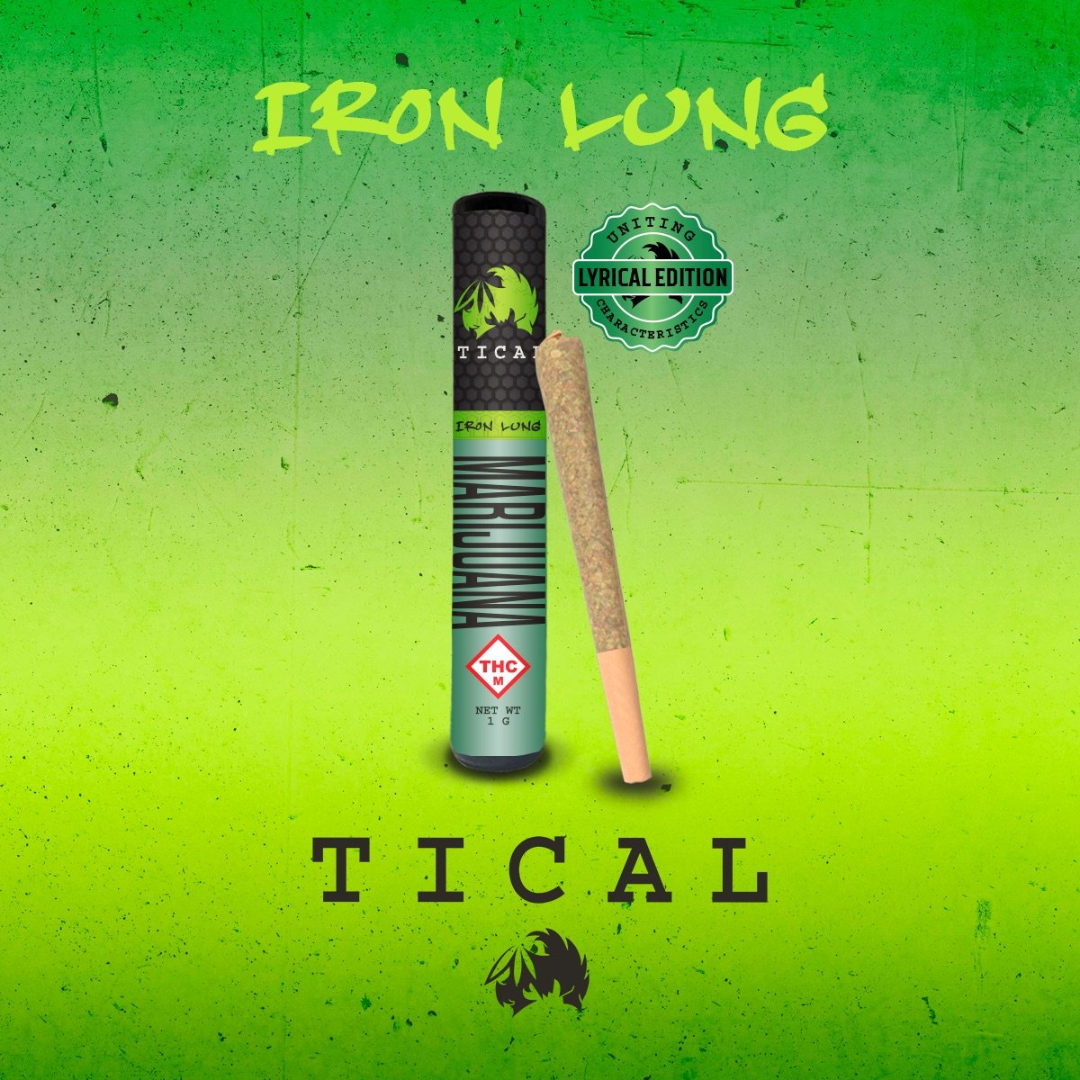 Photograph of product: TICAL Iron Lung Oui'd Indoor PreRoll