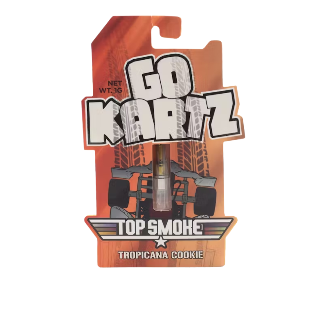 Photograph of product: Top Smoke - 1g 510 Go Kartz - Tropicana Cookie