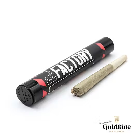 Photograph of product: Factory | Golden Goat | 1G Pre-Roll