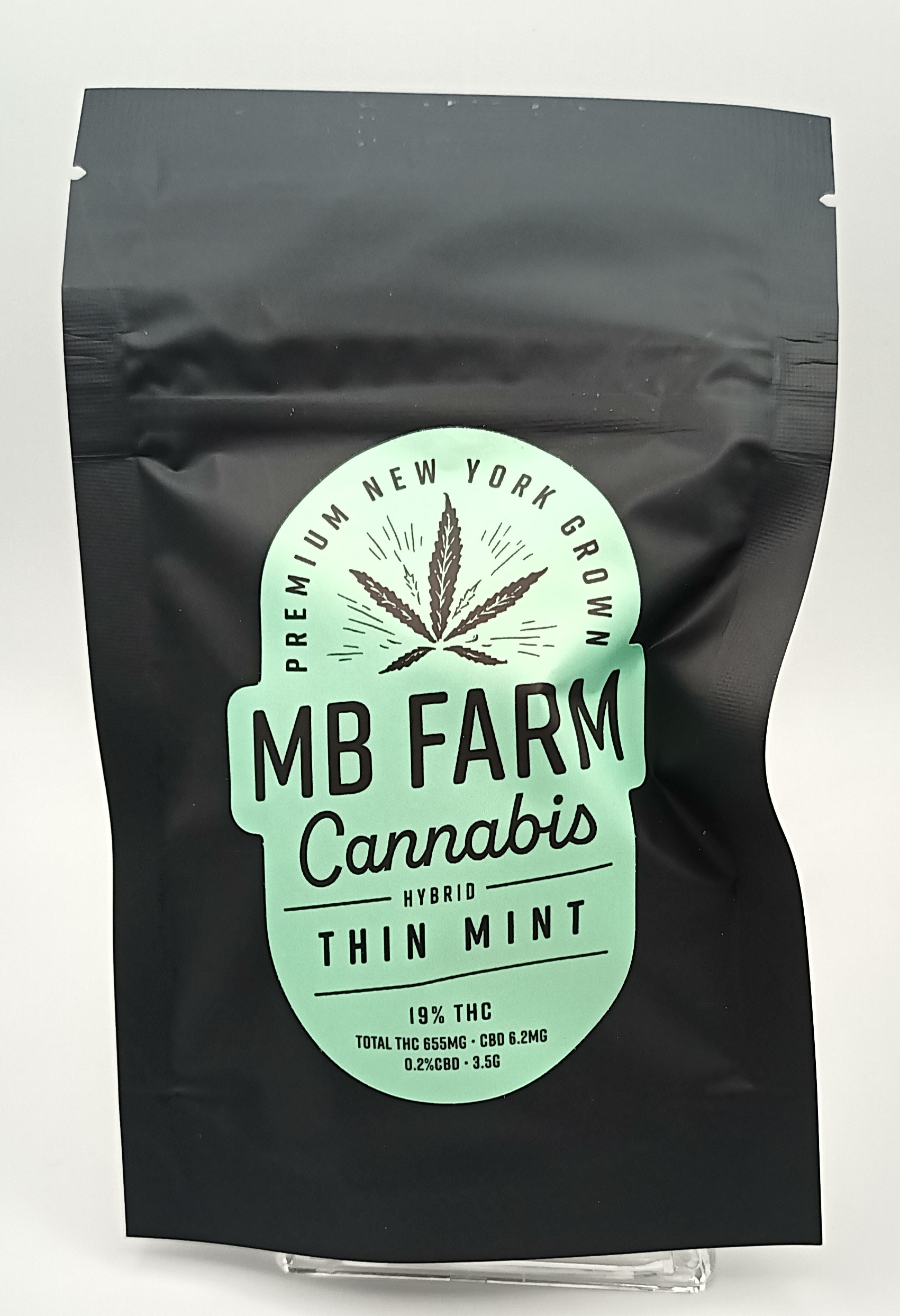 Photograph of product: MB Farms Thin Mint Flower Hybrid - 3.5g