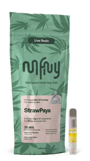 Photograph of product: MFNY | Strawpaya | Live Resin | AIO