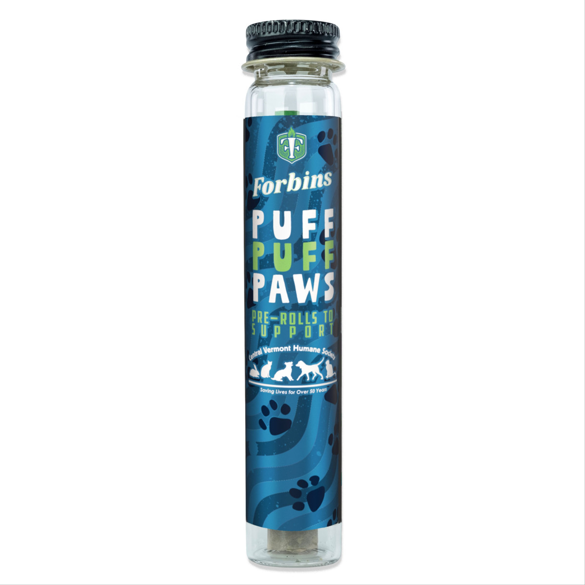 Photograph of Product: Forbin's Finest - Pre Roll Puff Puff Paws - Banana Twerpz