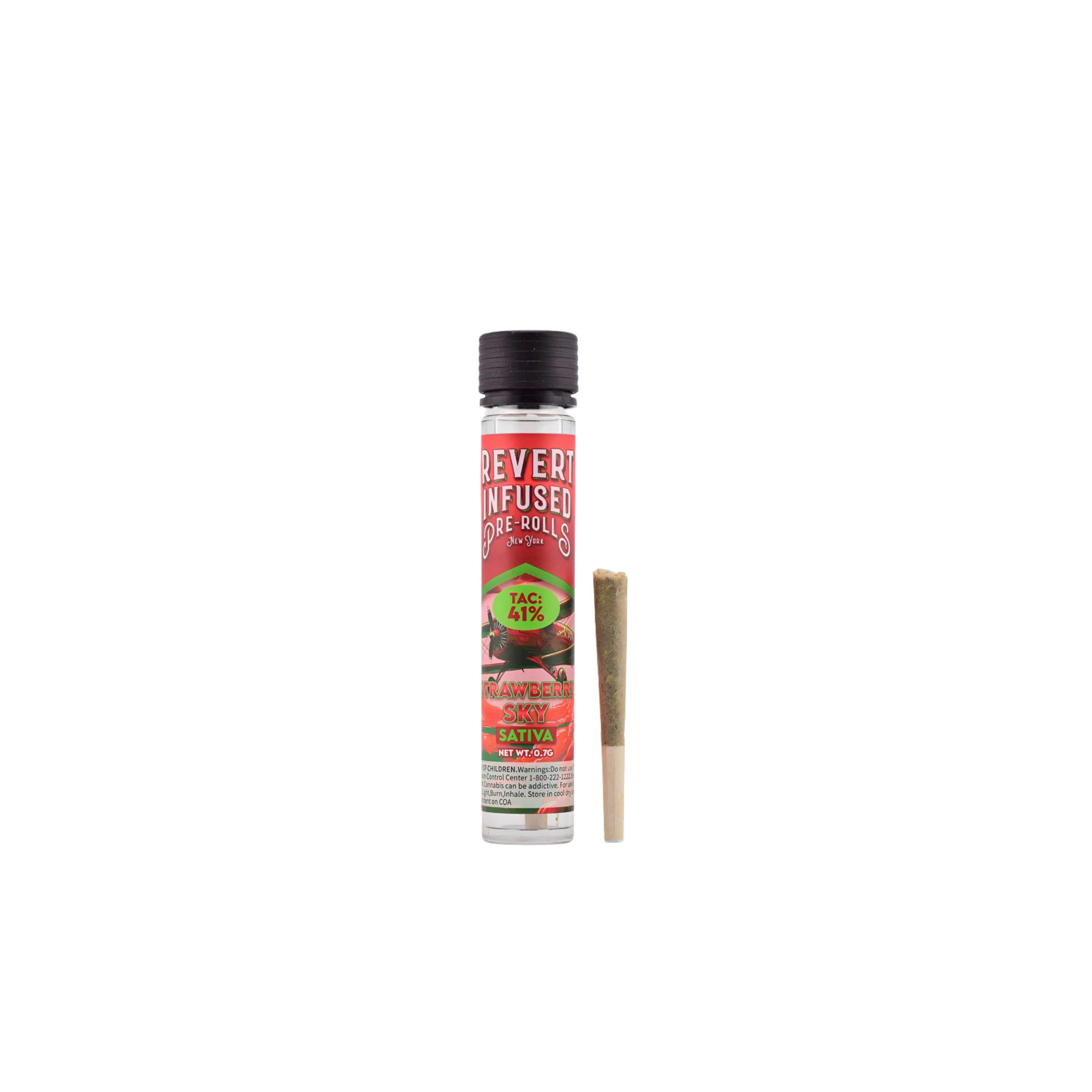 Photograph of product: Revert - Strawberry Sky - Infused Preroll