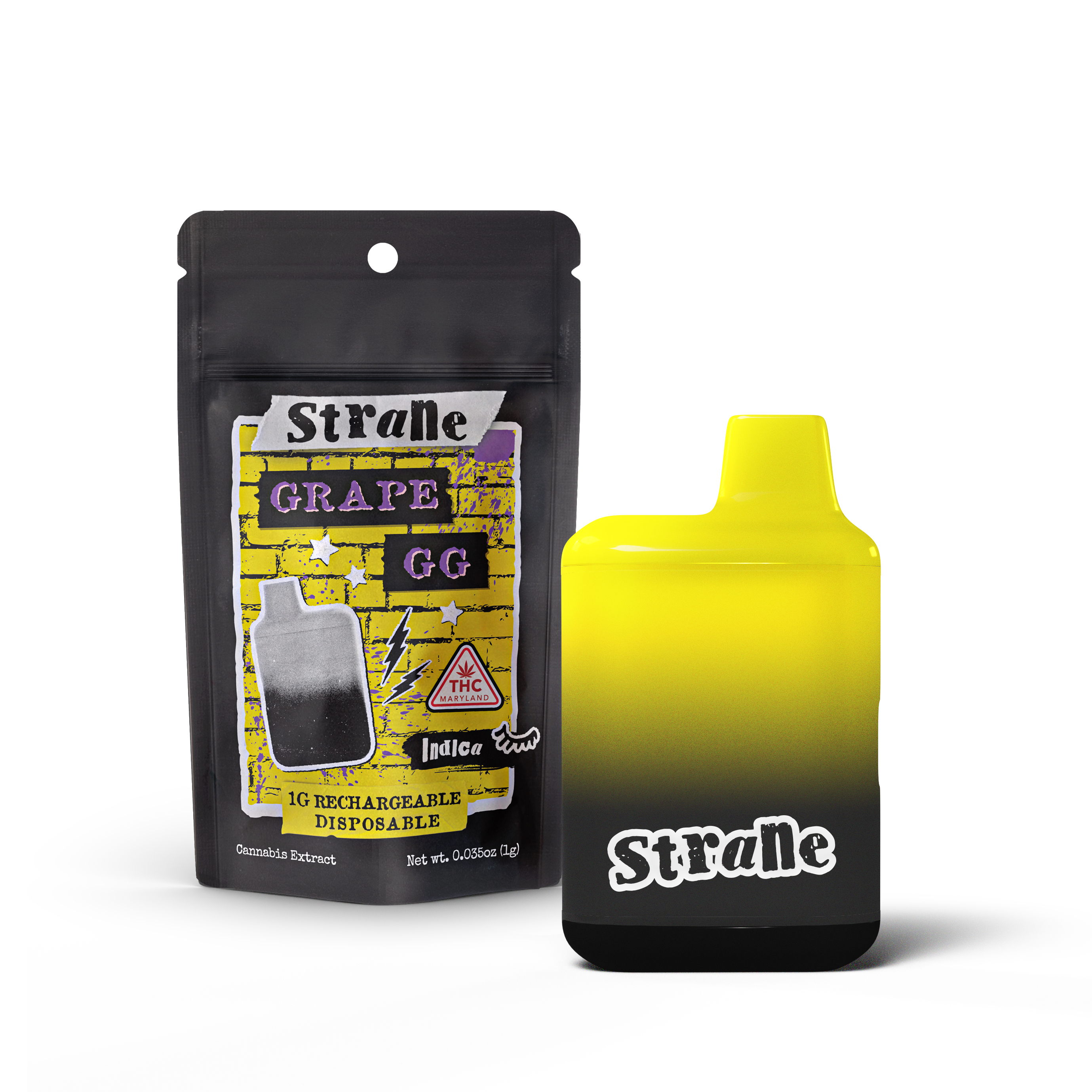 Photograph of product: 1g Grape GG Live Terp RIP STICK Disposable