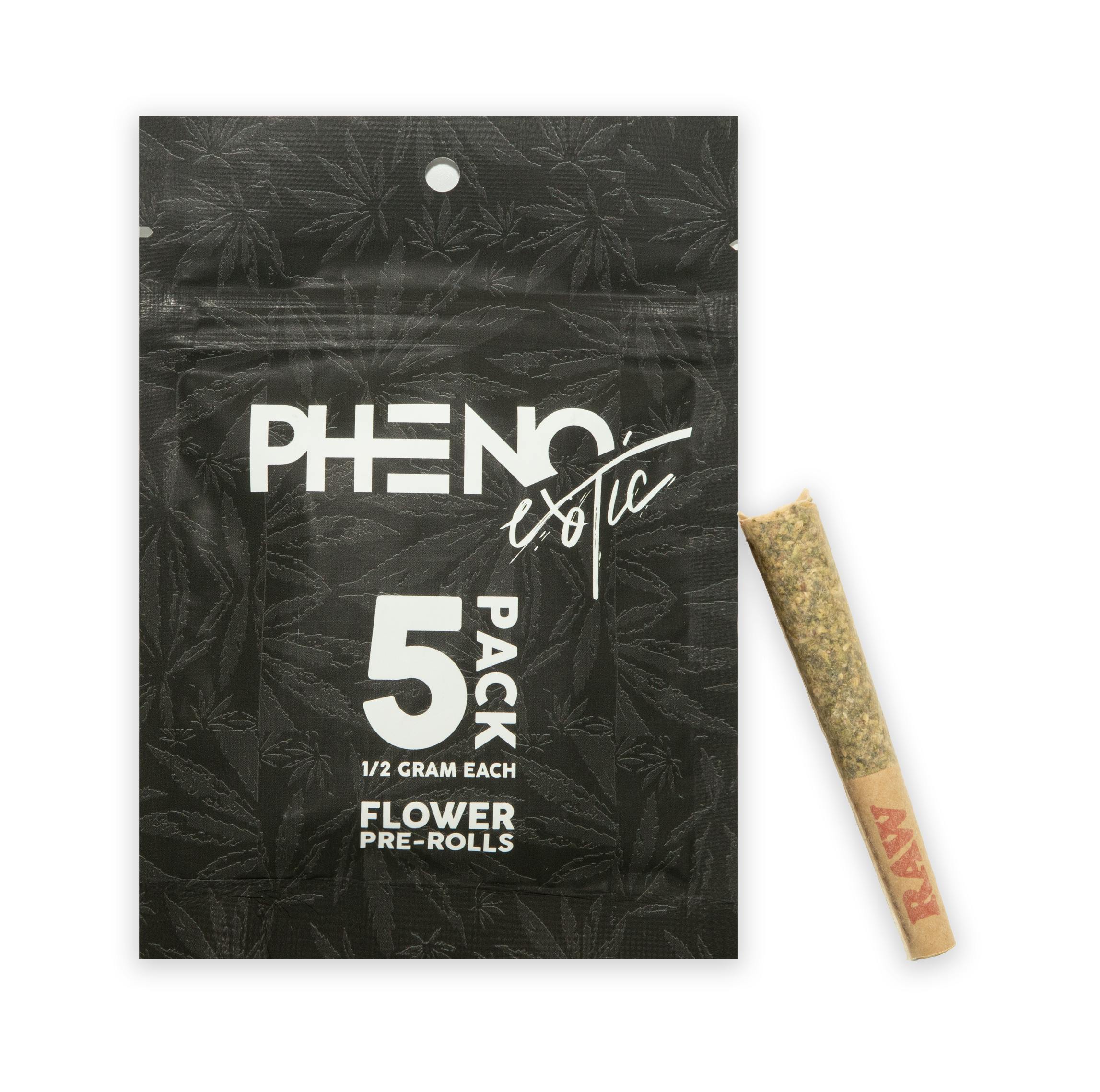 Photograph of product: ZKITTLES X ANIMAL MINTZ PRE-ROLL 5PK [2.5G]